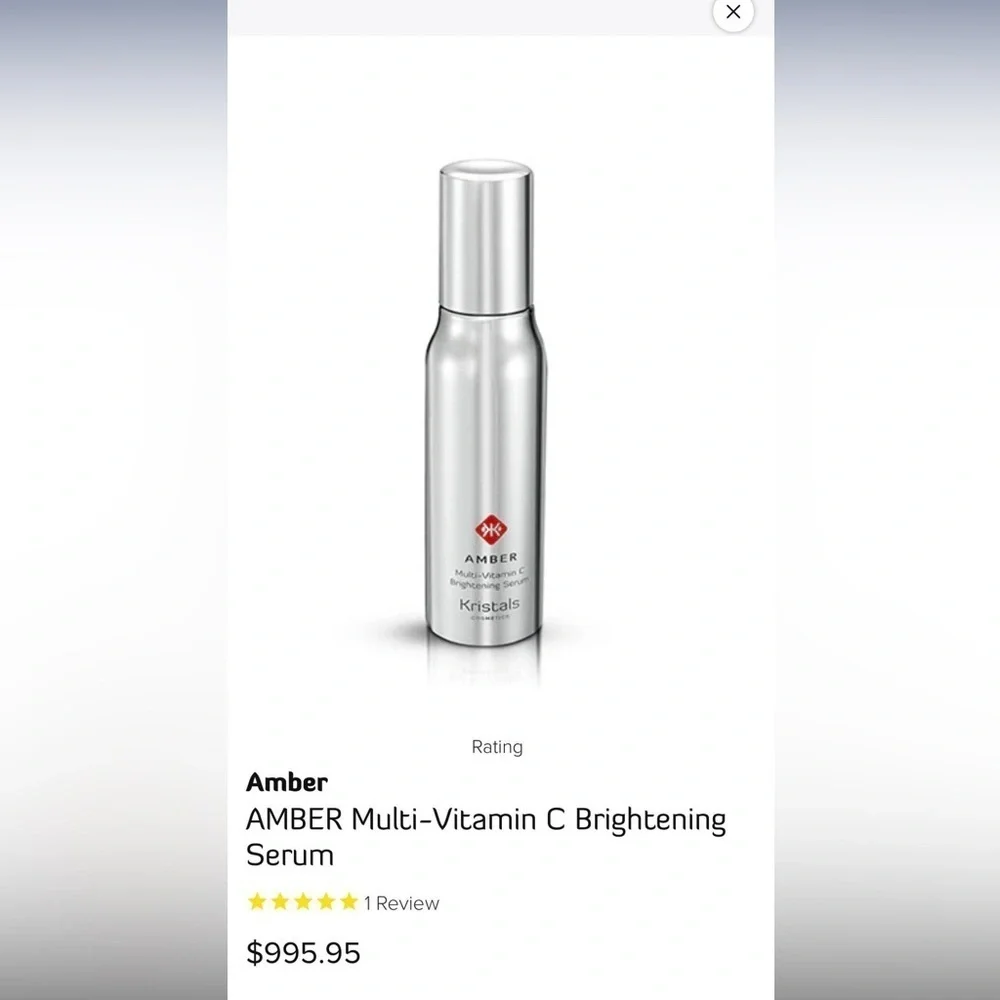Kristals Amber Brightening Serum